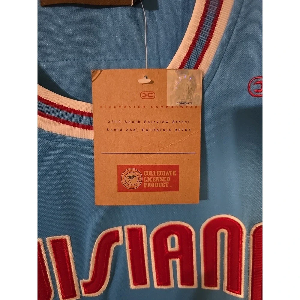 Hardwood Legend Louisiana Tech Bulldogs KARL MALONE 32 Throwback Jersey Mens 4XL - Picture 3 of 6